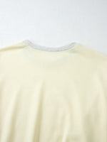 Color Block Round Neck Top and Pants Set