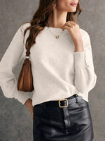Crew Neck Long Sleeve Sweater