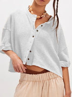 Button Down Half Sleeve Shirt