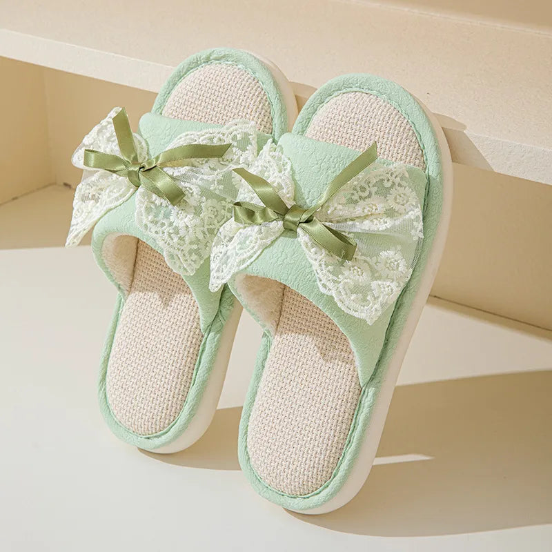 Open Toe Flats Slippers - Ladyez