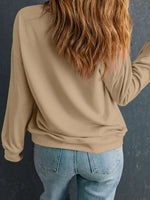 Halloween Ghost Graphic Drop Shoulder Sweatshirt