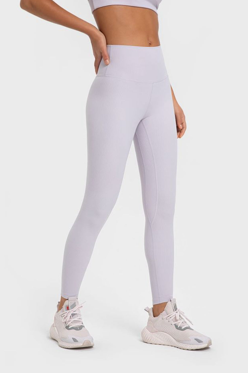 Millennia Highly Stretchy Wide Waistband Yoga Leggings - Ladyez