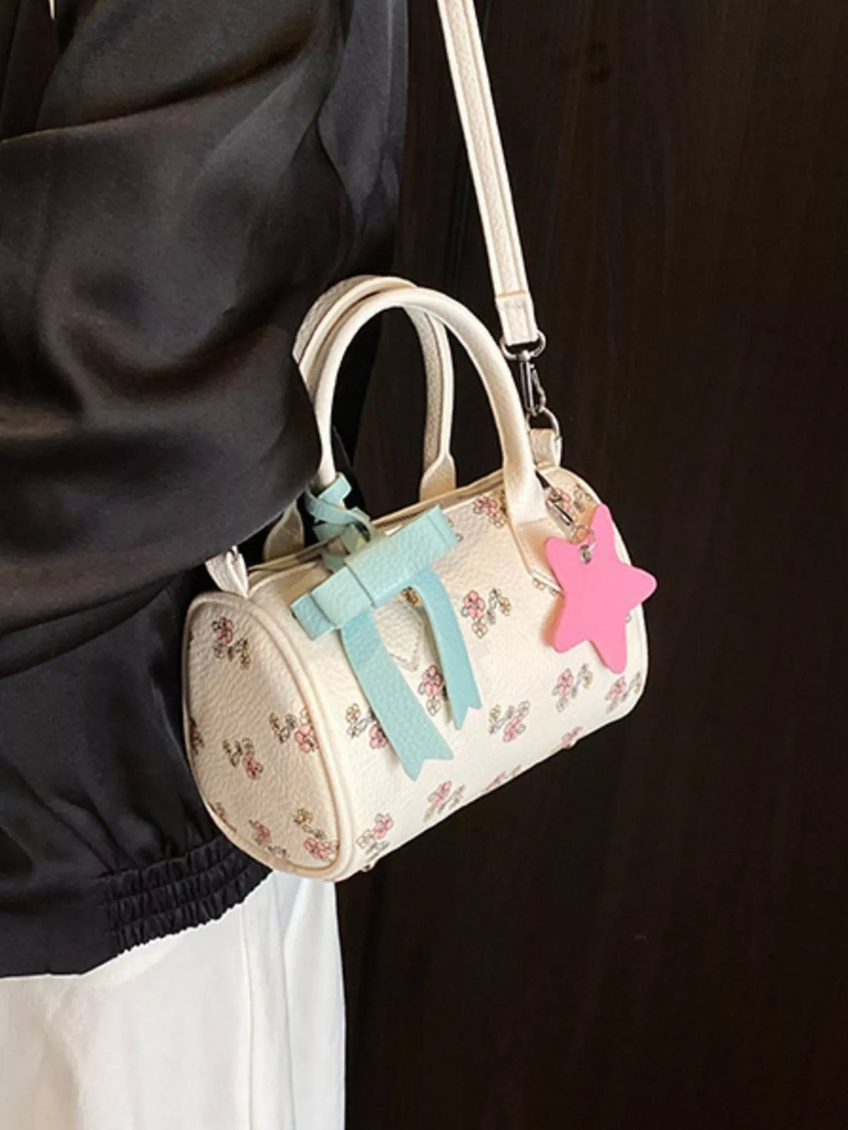 Floral Print Crossbody Bag