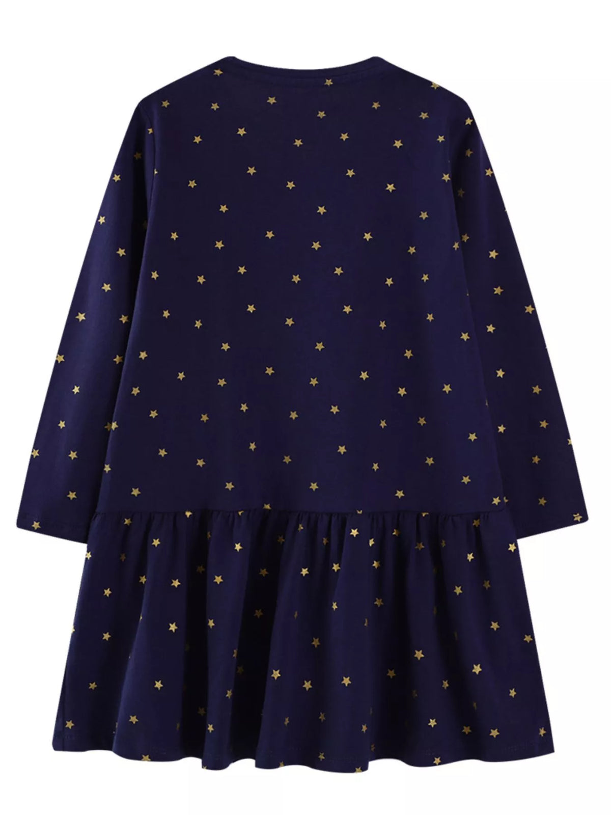 Children's Embroidered Unicorn Long Sleeve Dress