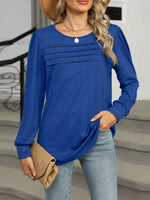 Long Sleeve Round Neck T-Shirt