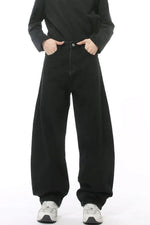 Wide Leg Jeans with Pockets