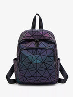 Geometric Backpack Bag