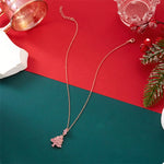 Christmas Tree Pendant Necklace