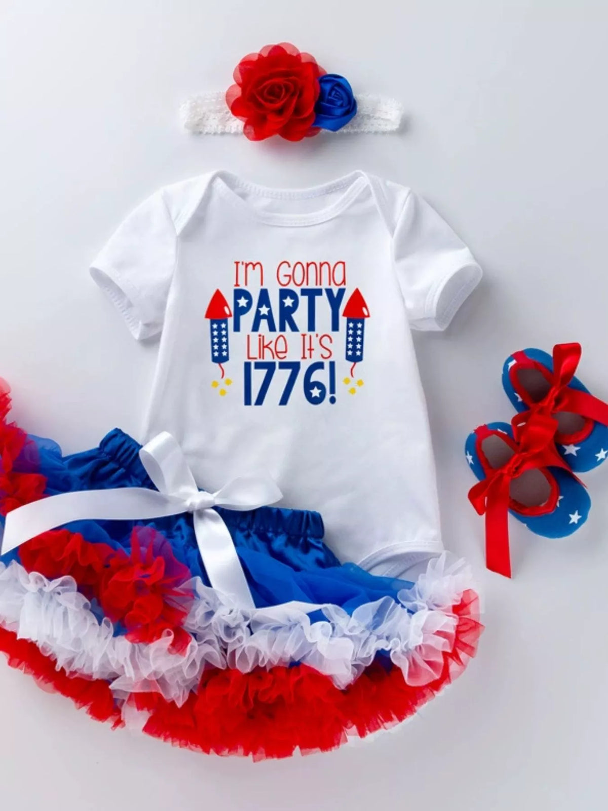 Children's First 4th of July Outfit Set
