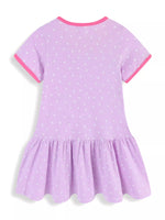 Children's Unicorn & Fairy Embroidered Ruffle Hem Dress