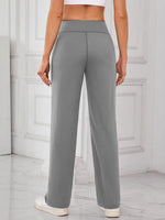 Lovelet High Waist Active Pants with Pockets - Ladyez