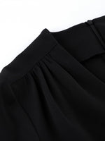 Ruched Surplice Long Sleeve Dress