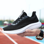 Mesh Breathable Lace Up Athletic - Ladyez