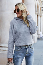 Long Sleeve Fuzzy Hoodie