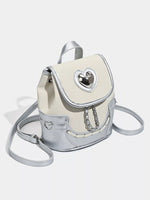 Heart Flap Backpack Bag
