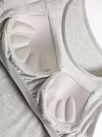 Plus Size Modal Adjustable Strap Padded Cami and Shorts Set