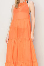 HYFVE Halter Neck Cover Up Maxi Dress - Ladyez
