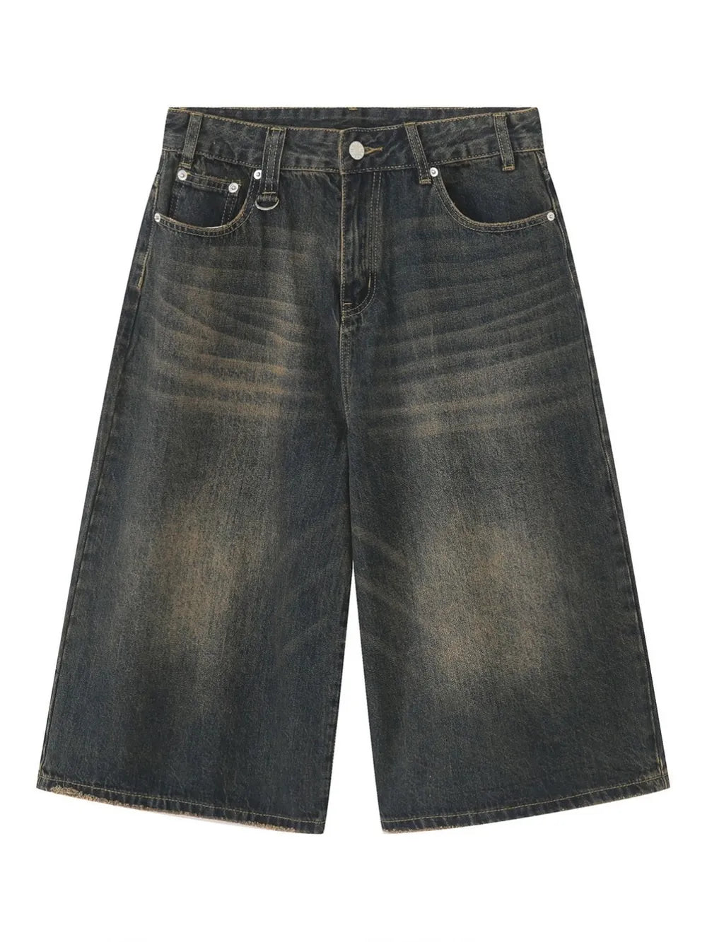 Wide Leg Cropped Jeans