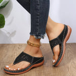 Casual Hollow-Out Thong Sandals