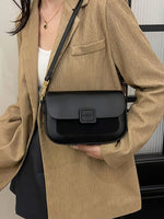 Flap Adjustable Strap Crossbody Bag