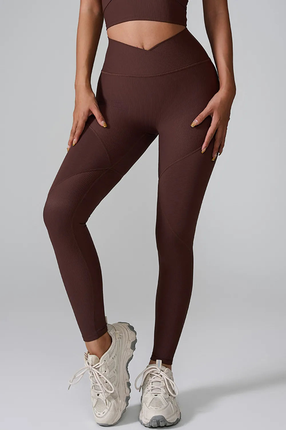 High Waist Active Leggings - Ladyez