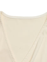 Surplice Cap Sleeve Bodysuit