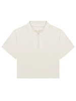 Millennia Quarter Zip Short Sleeve Active T-Shirt - Ladyez