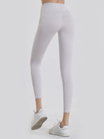 Wide Waistband Sports Leggings - Ladyez