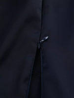 Mock Neck Flounce Sleeve Dress