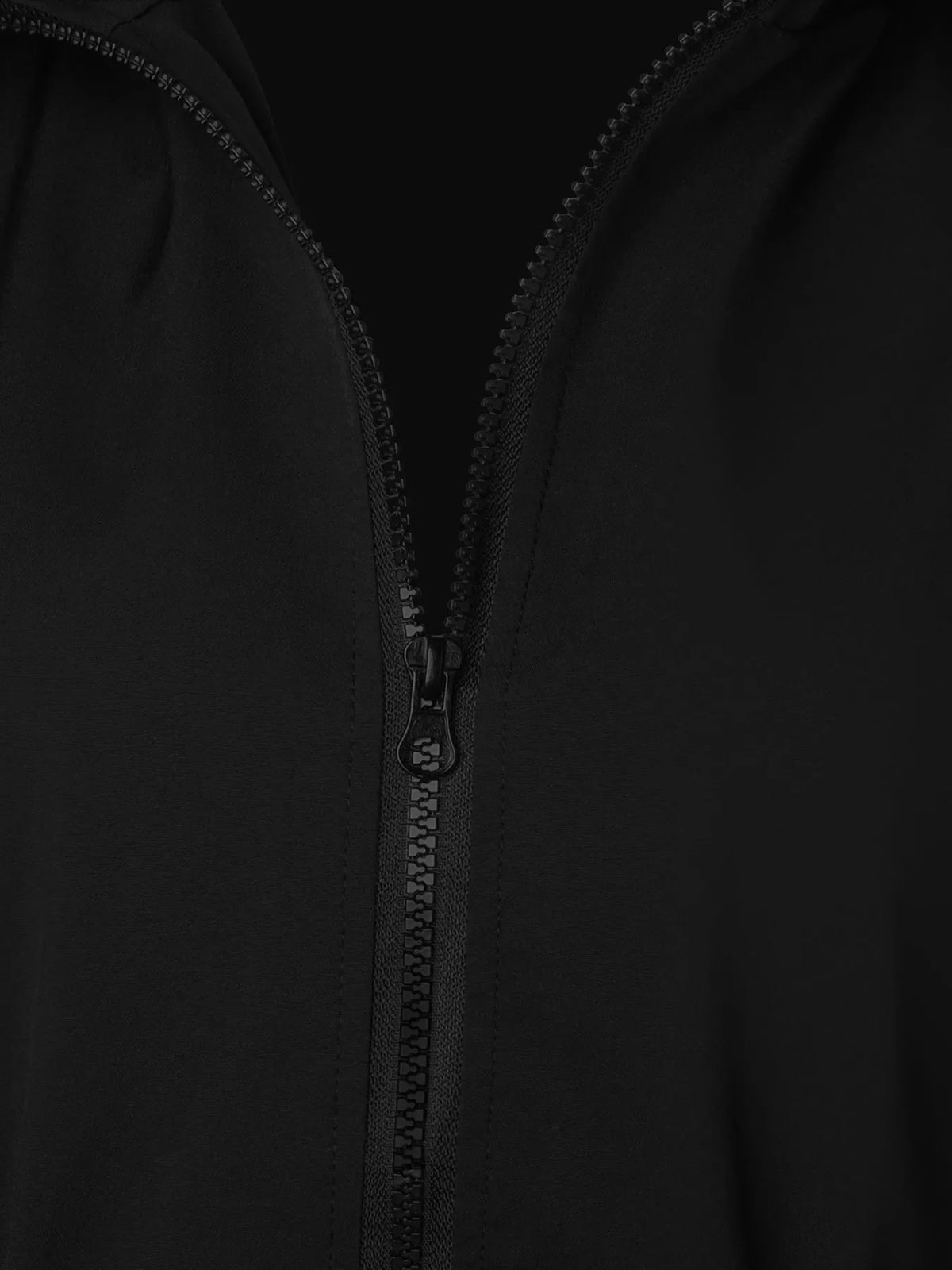 Zip Up Waterproof Hooded Outerwear