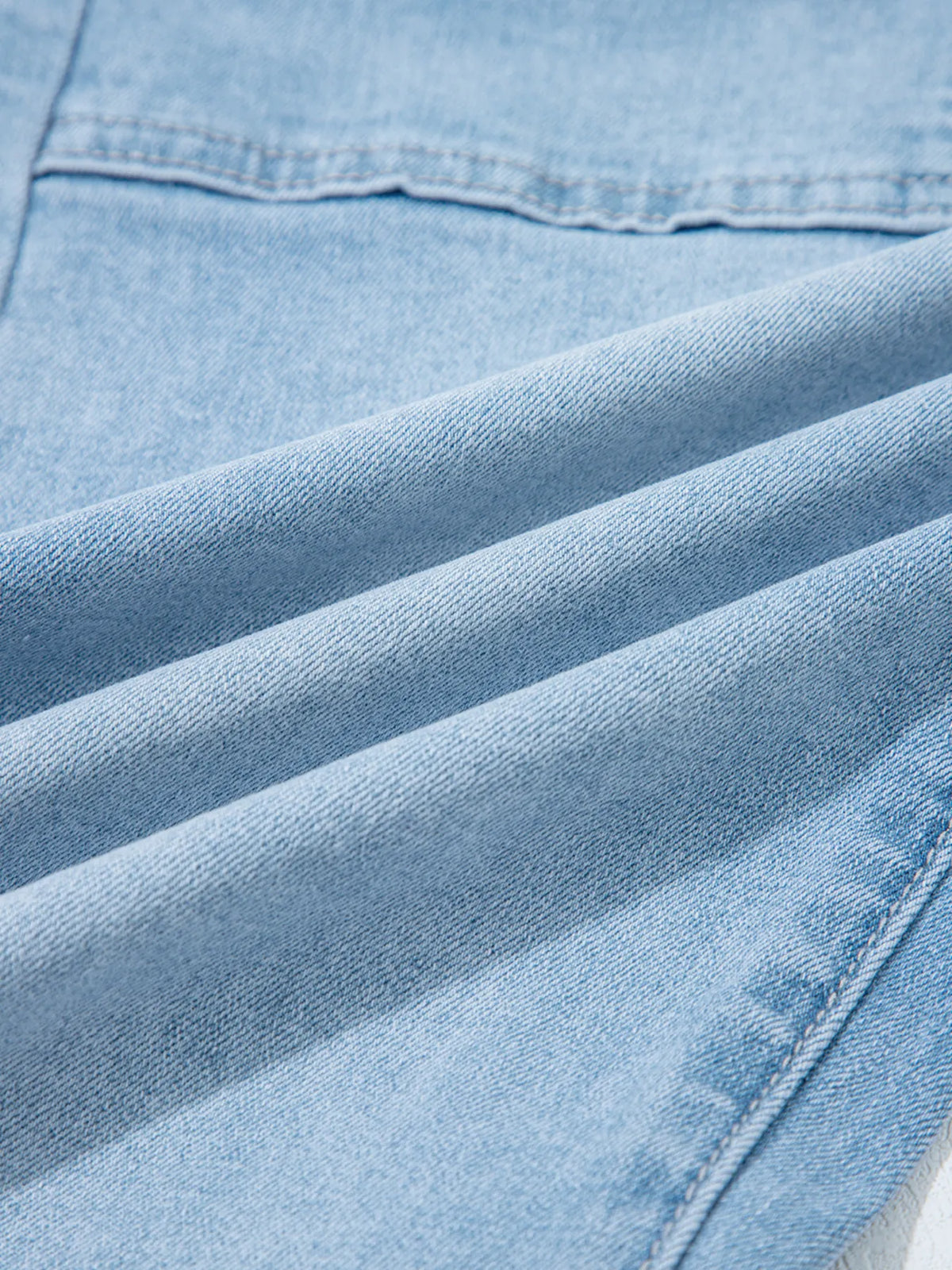 High Rise Barrel Relaxed Patch Pocket Jeans - Ladyez