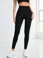 High Waist Active Leggings - Ladyez