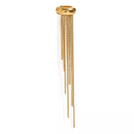 18K Gold-Plated Chain Fringe Earrings