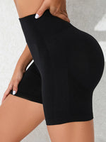 High Waist Active Shorts - Ladyez
