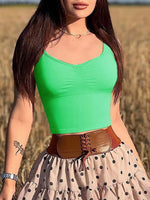 Wide Strap Active Tank - Ladyez