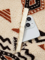 Western Aztec Half Zip Plush Sweatshirt