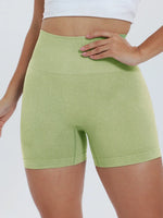 High Waist Active Shorts - Ladyez
