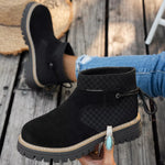 Block Heel Ankle Boots