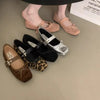 Square Toe Flats Slip-Ons