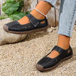 Round Toe Platform Slip-Ons