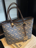 Printed Tote Shoulder Bag