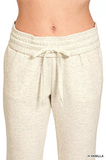 Zenana Scuba Capri Sweatpants with Pocket