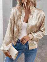 Zip Up Long Sleeve Jacket