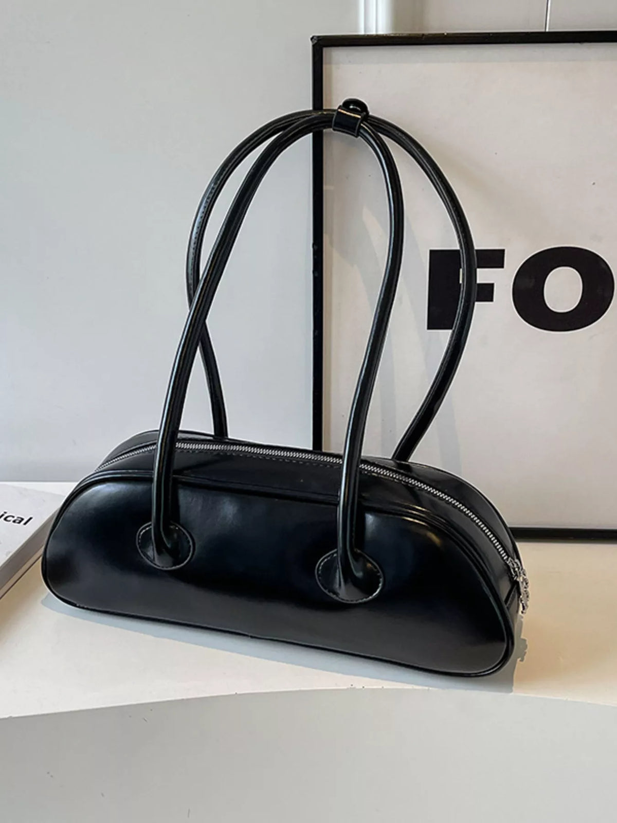 PU Leather Shoulder Bag