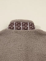 Side Bows Sherpa Fleece Vest