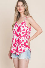 BOMBOM Animal Print Cami