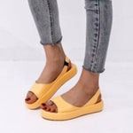 Peep Toe Platform Sandals