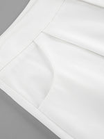 Snap Detail Long Sleeve Top and Shorts Set