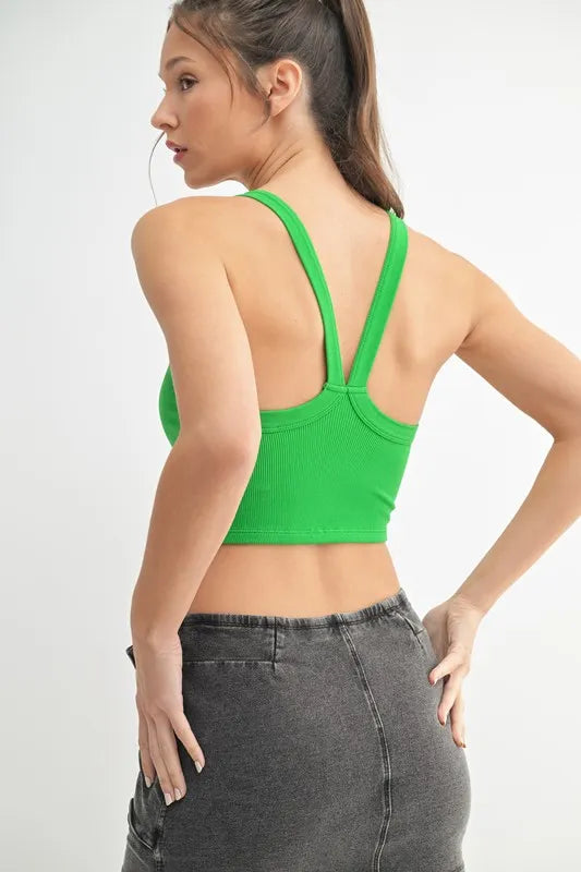 MONO B Seamless Solid Cami - Ladyez