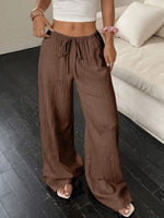 Tied Wide Leg Pants